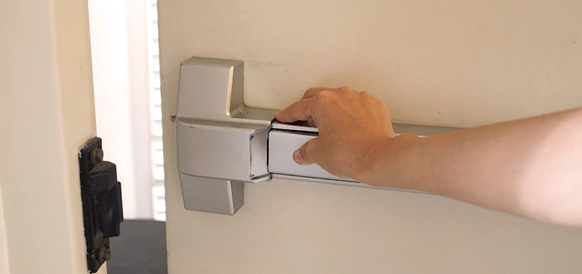 Roller Gate Panic Bar Installation in San Ramon, California